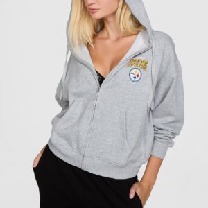Витрина campus fleece™ bling full zip hoodie