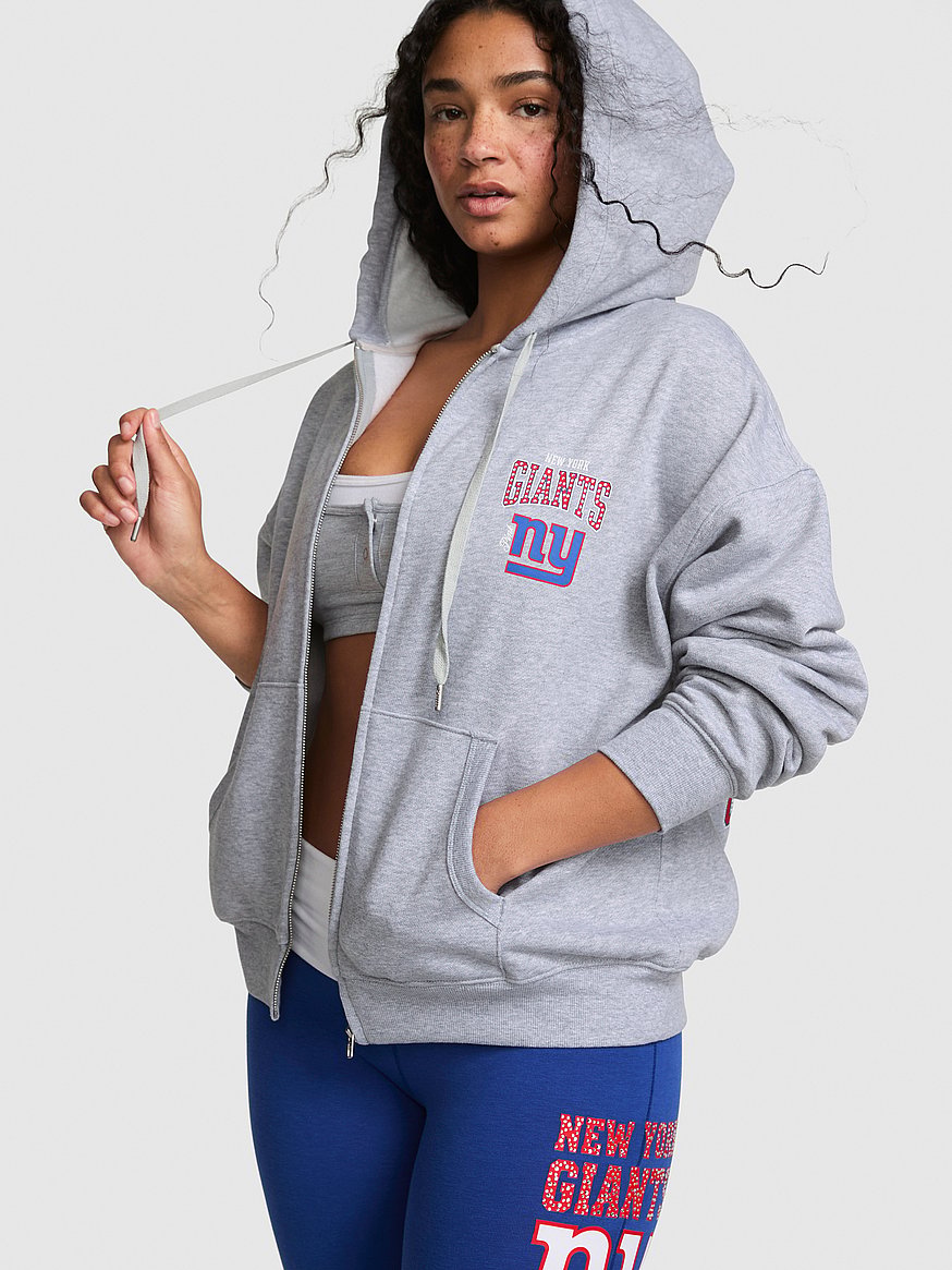 campus fleece™ bling full zip hoodie campus fleece™ bling full zip hoodie