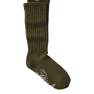 ribbed slouch socks