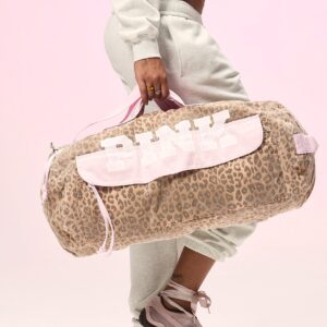 Home canvas rolled duffle bag