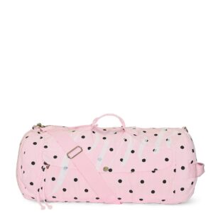 Home canvas rolled duffle bag