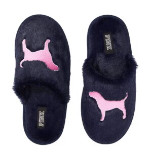 Витрина faux fur closed toe slippers