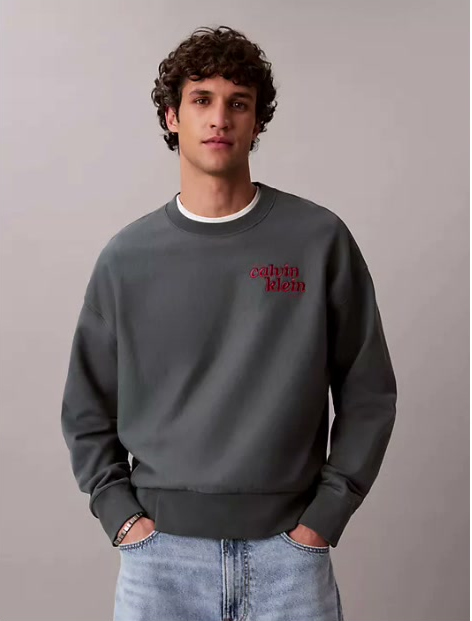 terry 1989 logo graphic sweatshirt