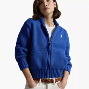 polo ralph lauren — women's long sleeve cardigan