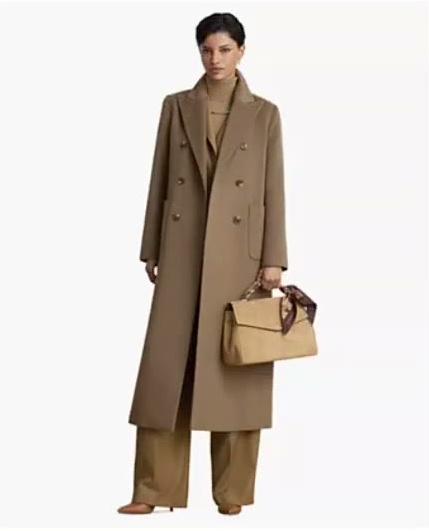 lauren ralph lauren — women's maxi wool blend coat lauren ralph lauren — women's maxi wool blend coat