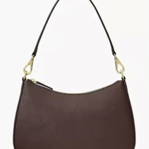 lauren ralph lauren — crosshatch leather danni small shoulder handbag