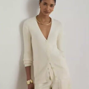 lauren ralph lauren — women's slim fit long sleeve cardigan sweater