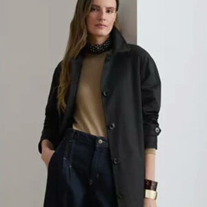lauren ralph lauren — women's maxi balmaccan coat