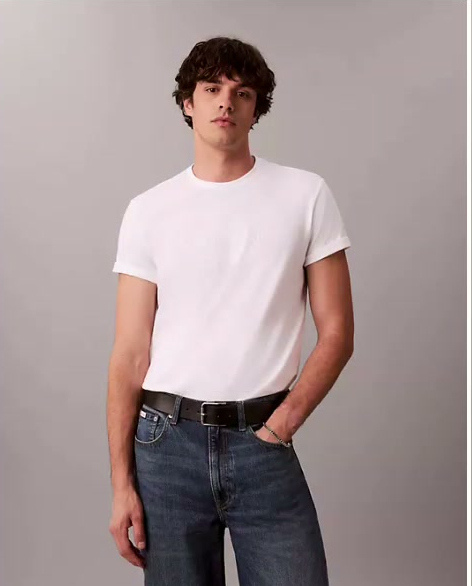 calvin klein logo graphic tee