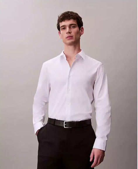 classic stretch button down shirt