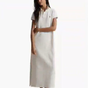 polo ralph lauren — women's cotton mesh polo dress