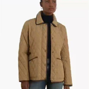 lauren ralph lauren — women's quilted velboa lined jacket, created for macy's