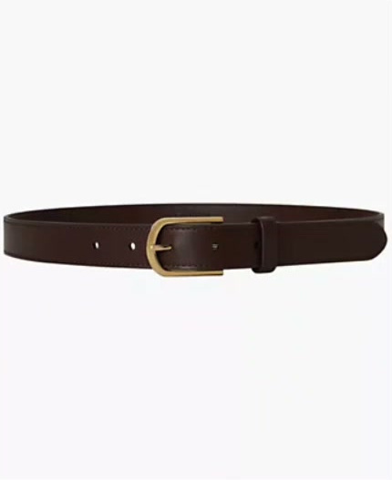 rounded buckle leather skinny belt rounded buckle leather skinny belt