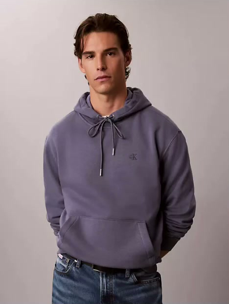 monogram relaxed hoodie
