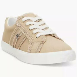 lauren ralph lauren — women's janson frayed canvas sneakers