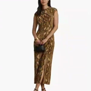 women's boat neck cap sleeve midi dress