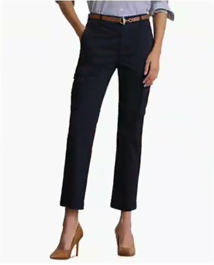 lauren ralph lauren — women's cargo cropped chino pants lauren ralph lauren — women's cargo cropped chino pants