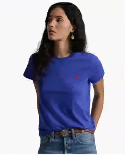polo ralph lauren — women's crewneck t shirt polo ralph lauren — women's crewneck t shirt