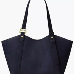 lauren ralph lauren — tasha small suede tote handbag