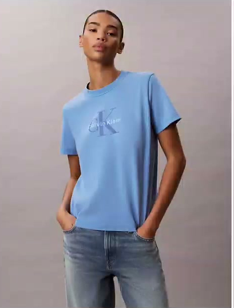 acid wash monologo tee