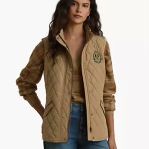 lauren ralph lauren — women's lined diamond quilted vest