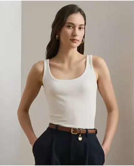 lauren ralph lauren — women's stretch tank top lauren ralph lauren — women's stretch tank top