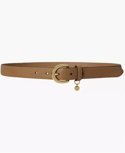 charm crosshatch leather belt charm crosshatch leather belt