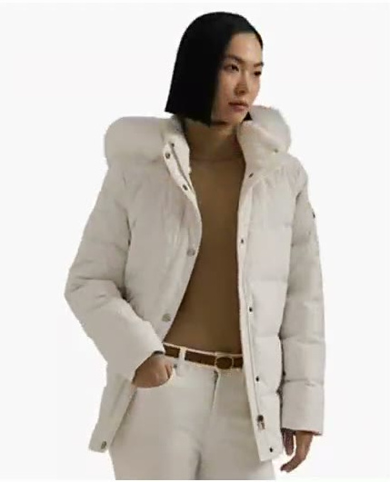 lauren ralph lauren — petite faux fur hooded puffer coat macy's exclusive lauren ralph lauren — petite faux fur hooded puffer coat macy's exclusive
