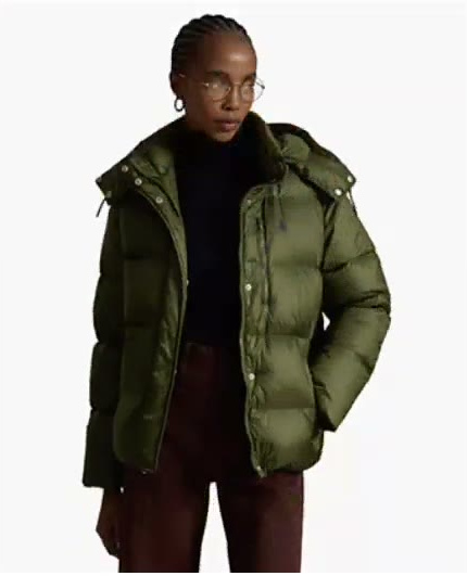 polo ralph lauren — women's water resistant long sleeve quilt jacket polo ralph lauren — women's water resistant long sleeve quilt jacket