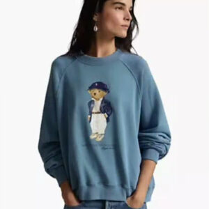 polo ralph lauren — women's polo bear crewneck sweatshirt