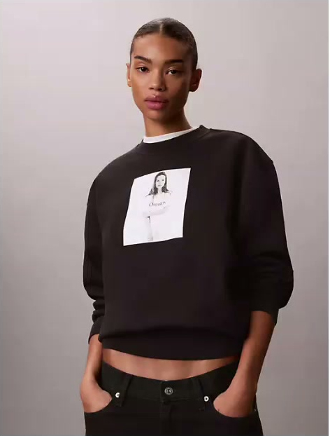 kate moss obsession graphic hoodie