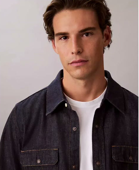 western denim shirt