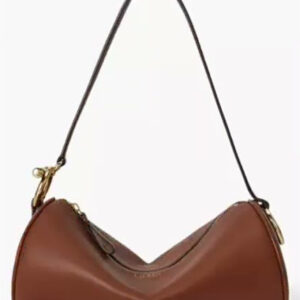 lauren ralph lauren — nappa leather small blaike barrel handbag