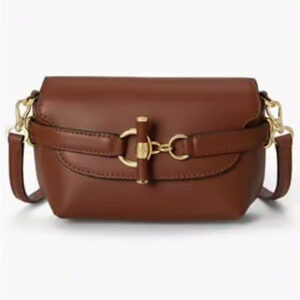 lauren ralph lauren — leather blaike mini leather crossbody bag