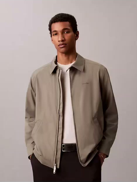 matte full zip jacket
