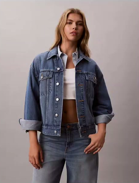 relaxed denim jacket
