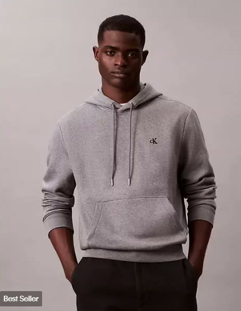 archive logo fleece hoodie