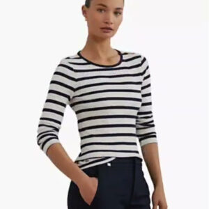 lauren ralph lauren — long sleeve stretch t shirt