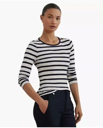 lauren ralph lauren — long sleeve stretch t shirt lauren ralph lauren — long sleeve stretch t shirt