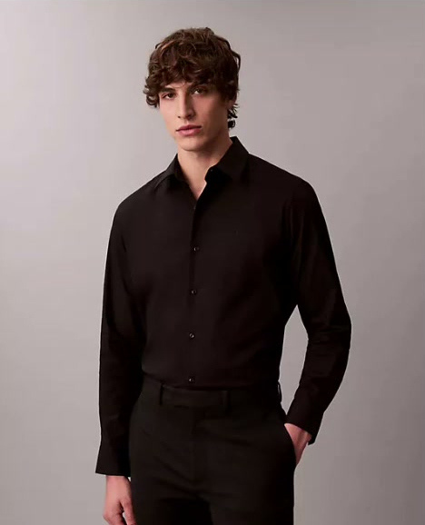 classic stretch button down shirt