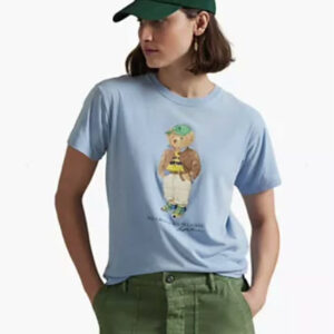 polo ralph lauren — women's polo bear cotton jersey tee