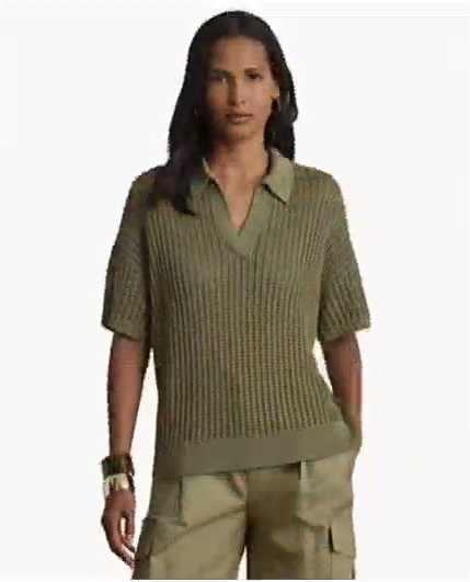 | auren ralph lauren petite mesh short sleeve sweater | auren ralph lauren petite mesh short sleeve sweater