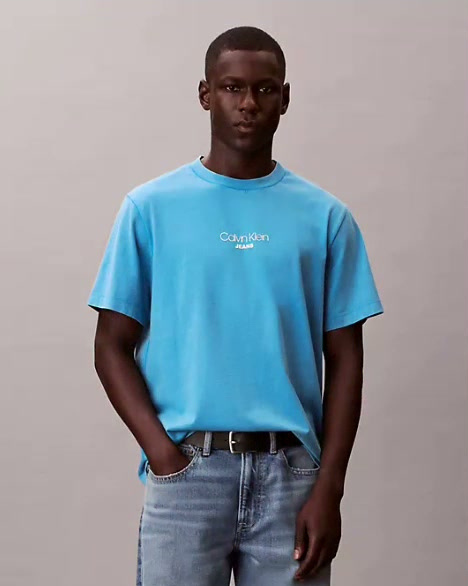 acid wash logo graphic classic t shirt