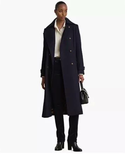 lauren ralph lauren — women's collared coat lauren ralph lauren — women's collared coat