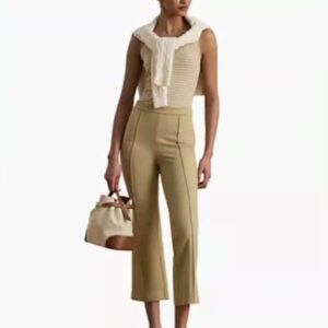 lauren ralph lauren — women's twill flare ankle pants