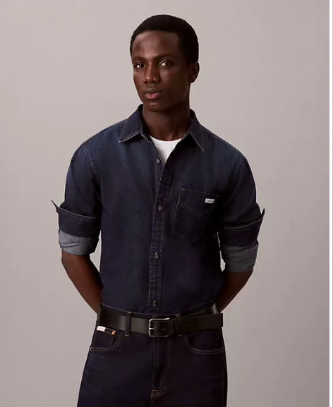 classic denim shirt