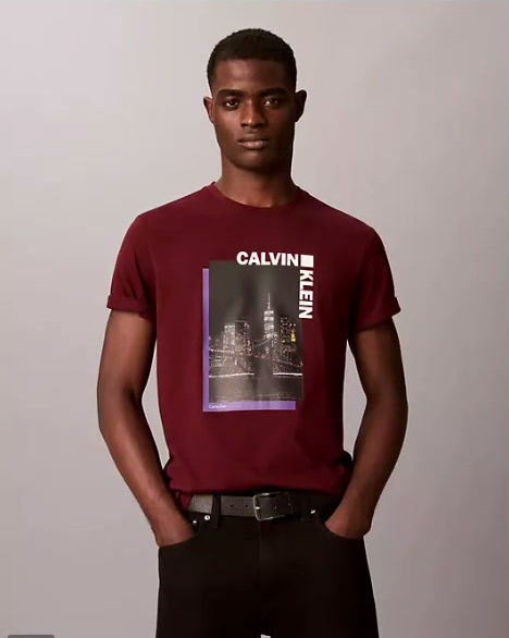 city night logo graphic classic t shirt