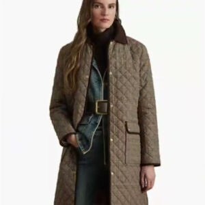 lauren ralph lauren — women's diamond quilted coat, created for macy's