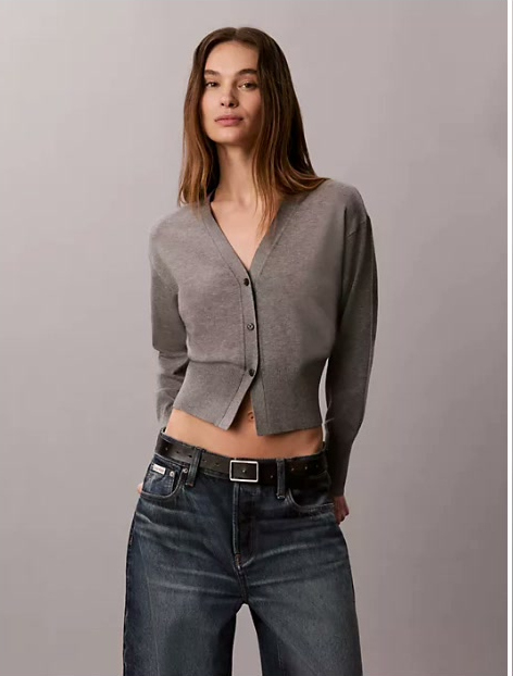 tech knit cardigan