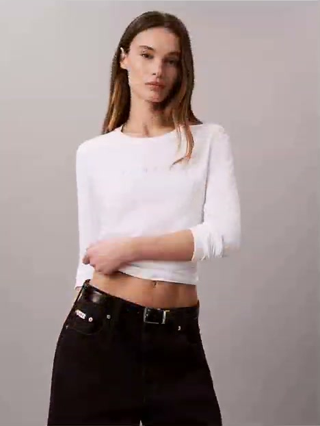 standard logo slim t shirt